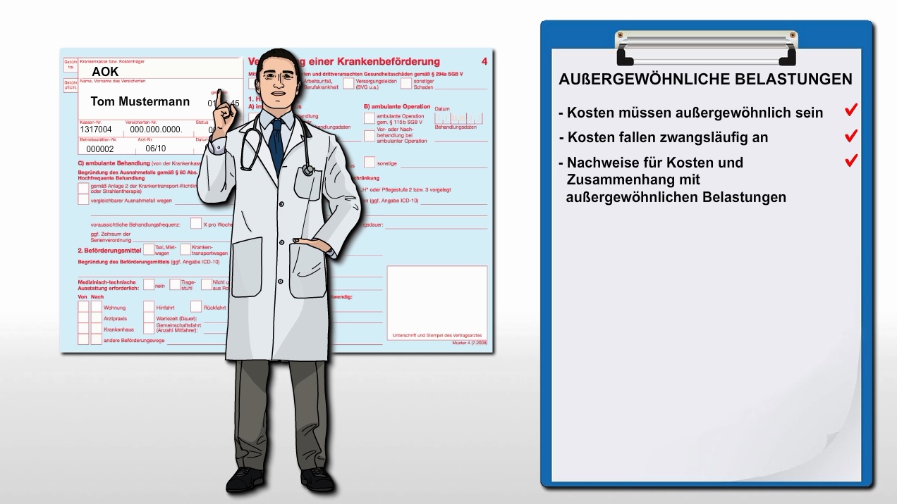 BKS Außergewöhnliche Belastungen