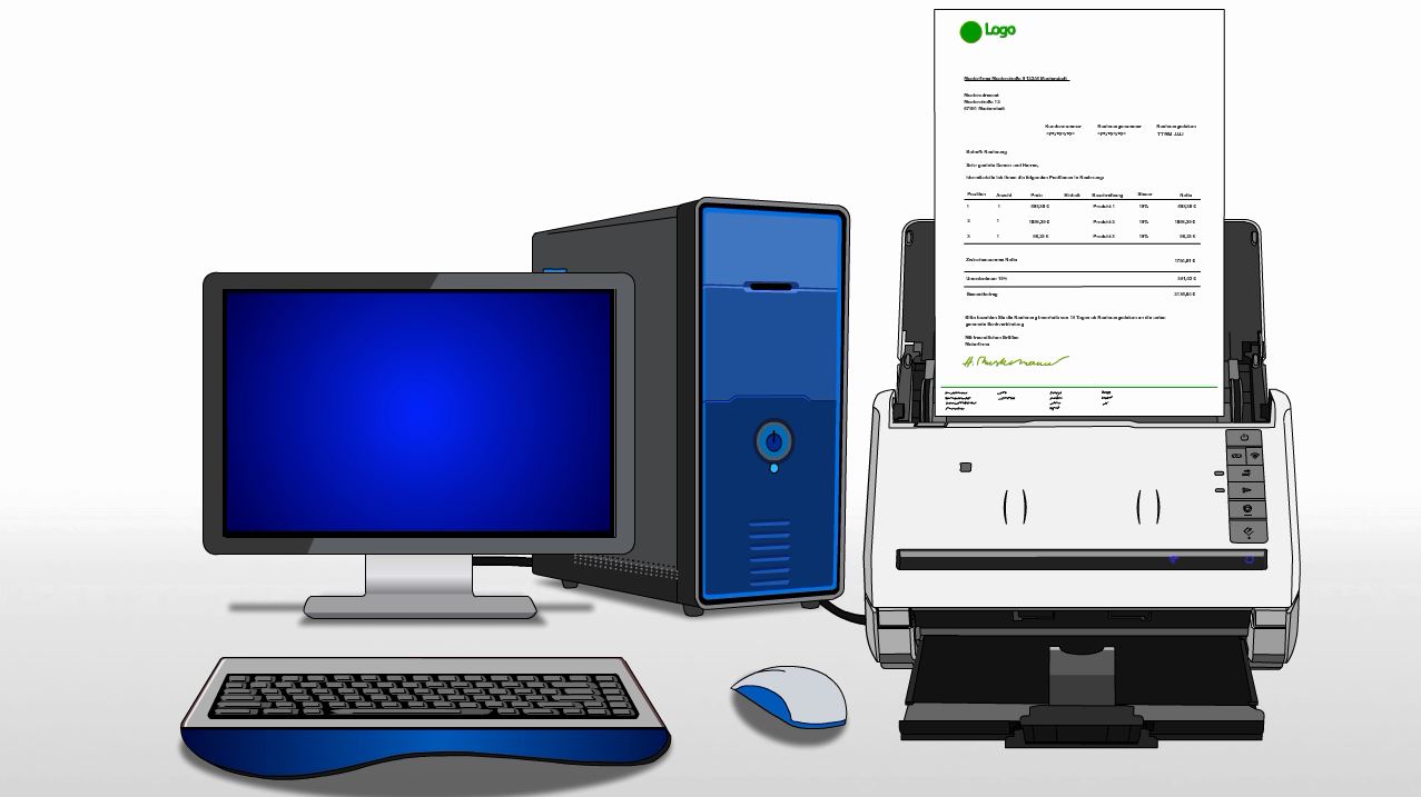 BKS Rechnungen digitalisieren